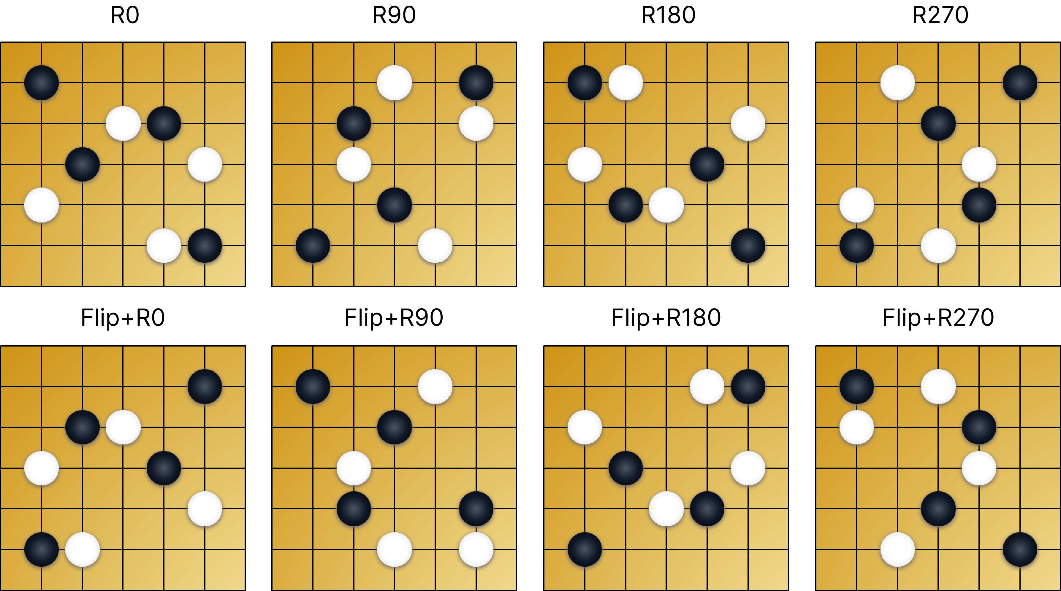 D4 symmetry augmentation